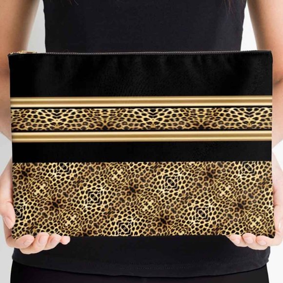 Animal Print 12x8 Cosmetic, Toiletry Handbag Pouch - Picture 2 of 5